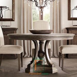 Set Meja Makan Minimalis Jok Dudukan Sandaran