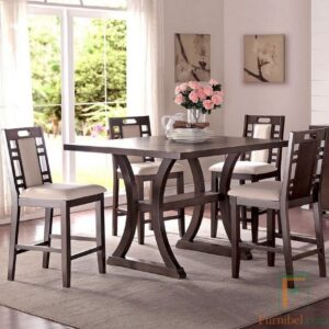 Set Meja Makan Minimalis Jam Pasir Egypt