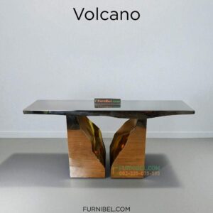 Meja Konsul Unik Aneh Batu Stainless