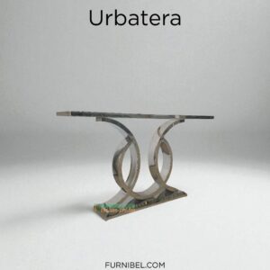 Meja Konsul Stainless Mengkilap Mirror Modern